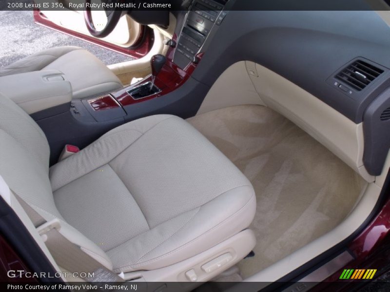 Royal Ruby Red Metallic / Cashmere 2008 Lexus ES 350
