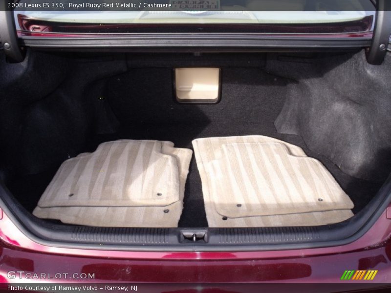 Royal Ruby Red Metallic / Cashmere 2008 Lexus ES 350