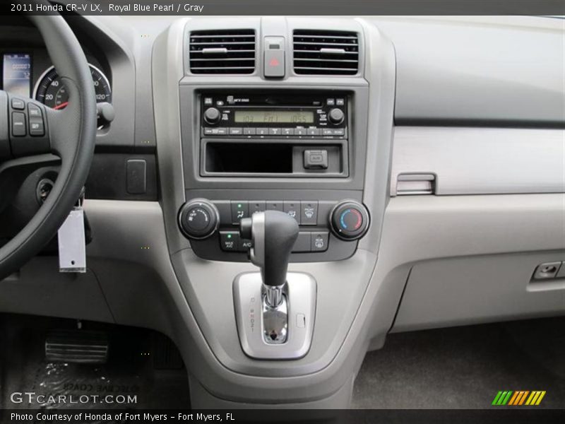 Royal Blue Pearl / Gray 2011 Honda CR-V LX