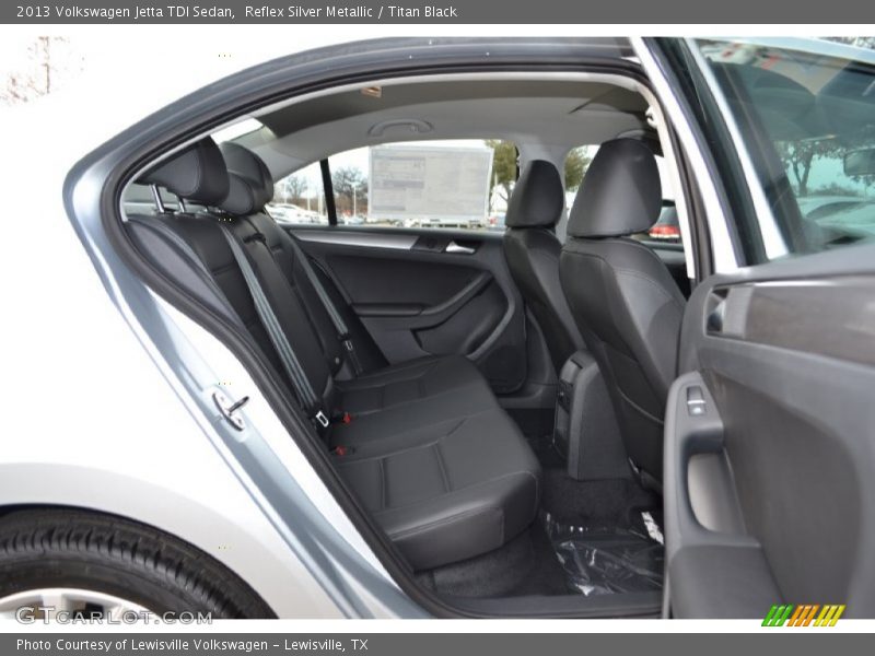 Reflex Silver Metallic / Titan Black 2013 Volkswagen Jetta TDI Sedan
