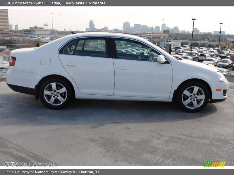 Candy White / Anthracite 2009 Volkswagen Jetta SE Sedan