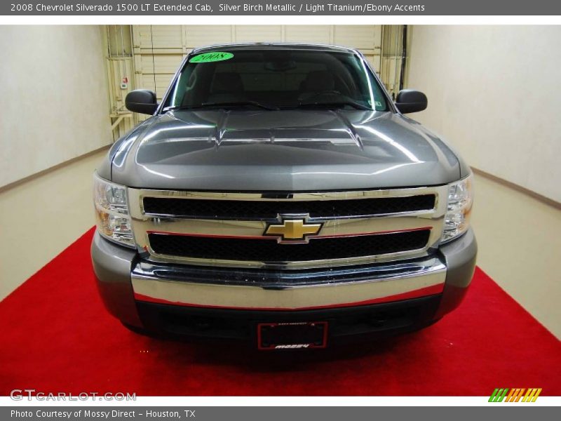 Silver Birch Metallic / Light Titanium/Ebony Accents 2008 Chevrolet Silverado 1500 LT Extended Cab