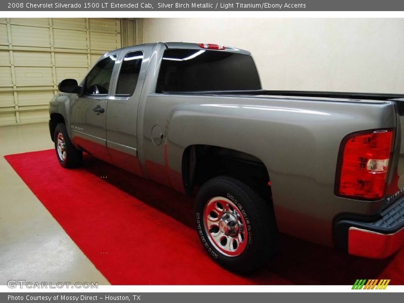 Silver Birch Metallic / Light Titanium/Ebony Accents 2008 Chevrolet Silverado 1500 LT Extended Cab