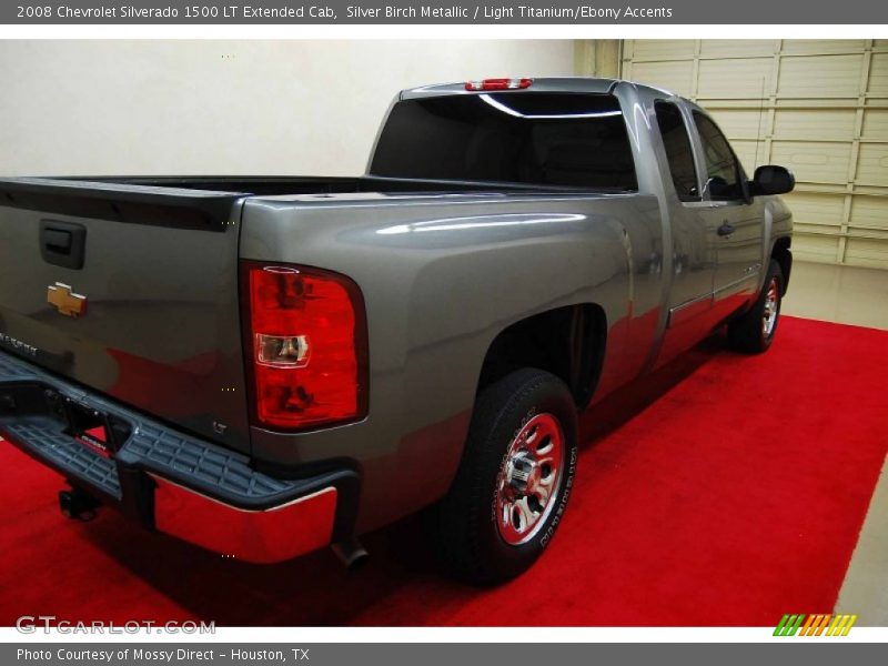 Silver Birch Metallic / Light Titanium/Ebony Accents 2008 Chevrolet Silverado 1500 LT Extended Cab