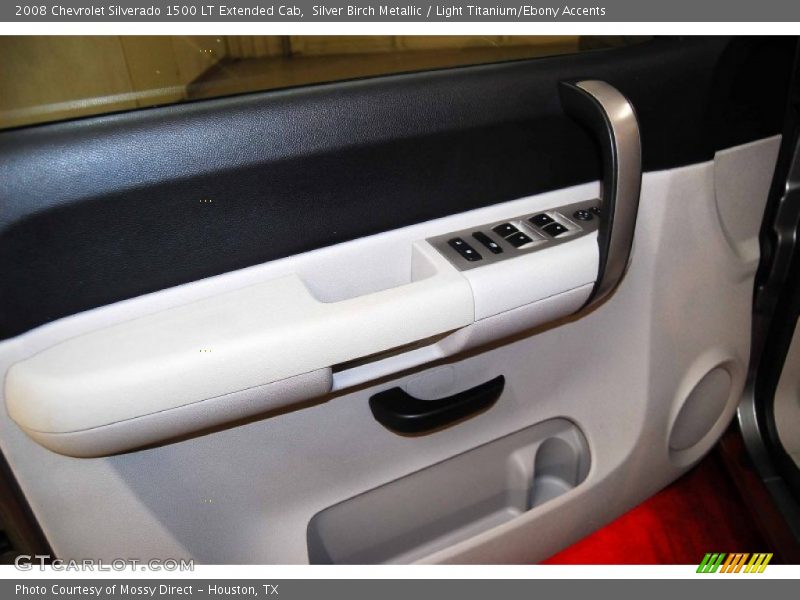 Silver Birch Metallic / Light Titanium/Ebony Accents 2008 Chevrolet Silverado 1500 LT Extended Cab