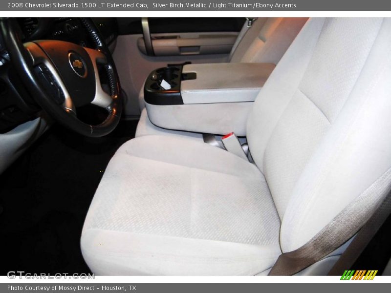 Silver Birch Metallic / Light Titanium/Ebony Accents 2008 Chevrolet Silverado 1500 LT Extended Cab
