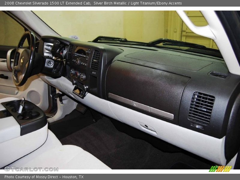 Silver Birch Metallic / Light Titanium/Ebony Accents 2008 Chevrolet Silverado 1500 LT Extended Cab