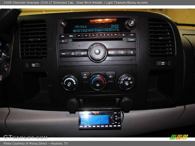 Silver Birch Metallic / Light Titanium/Ebony Accents 2008 Chevrolet Silverado 1500 LT Extended Cab