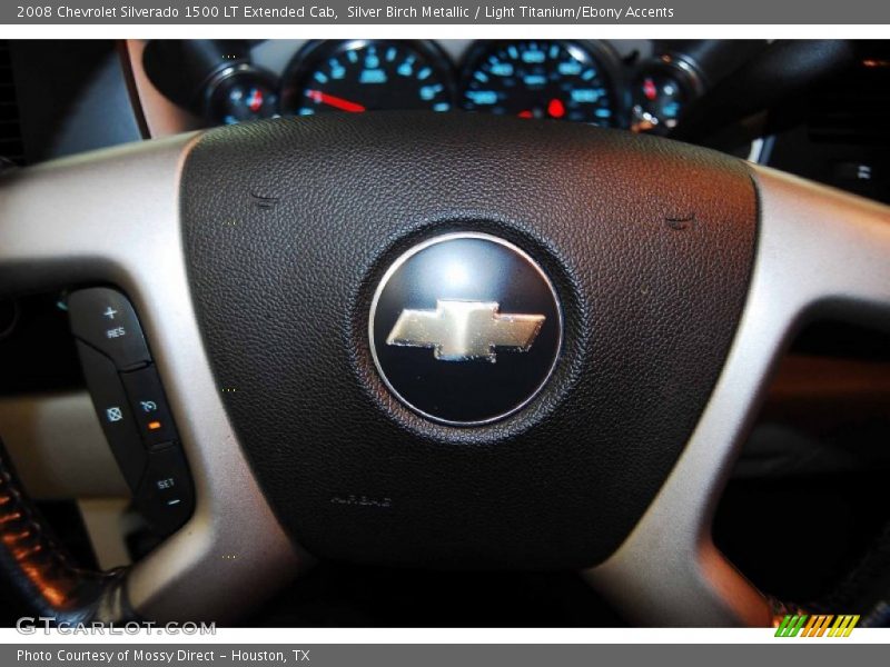 Silver Birch Metallic / Light Titanium/Ebony Accents 2008 Chevrolet Silverado 1500 LT Extended Cab