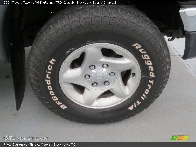 Black Sand Pearl / Charcoal 2004 Toyota Tacoma V6 PreRunner TRD Xtracab