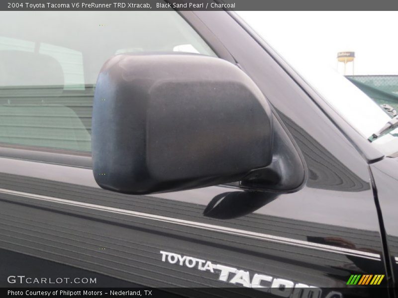 Black Sand Pearl / Charcoal 2004 Toyota Tacoma V6 PreRunner TRD Xtracab