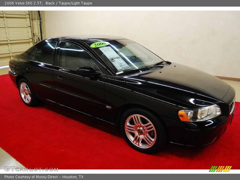 Black / Taupe/Light Taupe 2006 Volvo S60 2.5T