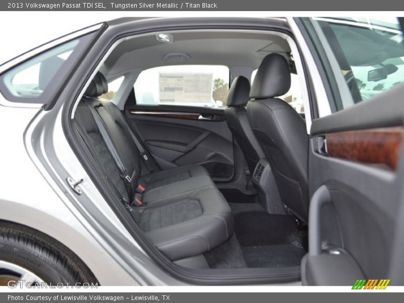 Tungsten Silver Metallic / Titan Black 2013 Volkswagen Passat TDI SEL