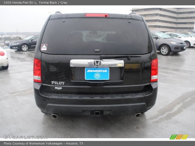 Formal Black / Gray 2009 Honda Pilot EX-L