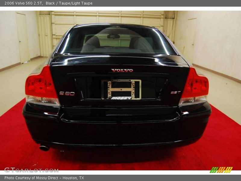 Black / Taupe/Light Taupe 2006 Volvo S60 2.5T