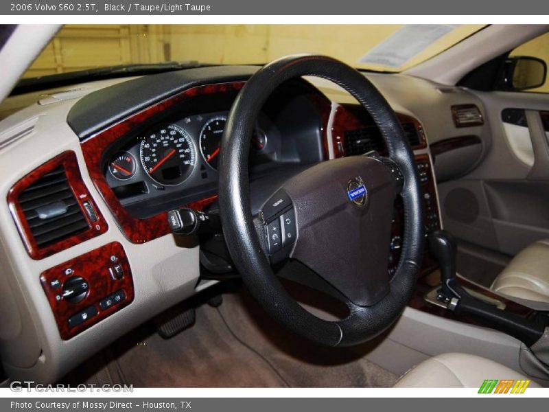 Black / Taupe/Light Taupe 2006 Volvo S60 2.5T