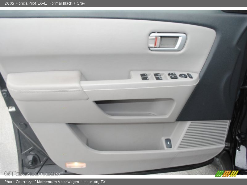 Formal Black / Gray 2009 Honda Pilot EX-L