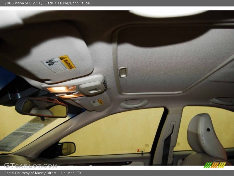 Black / Taupe/Light Taupe 2006 Volvo S60 2.5T
