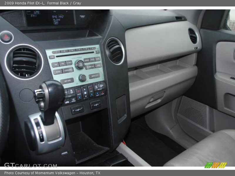 Formal Black / Gray 2009 Honda Pilot EX-L