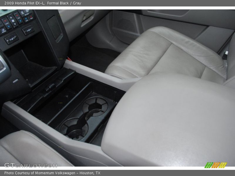 Formal Black / Gray 2009 Honda Pilot EX-L