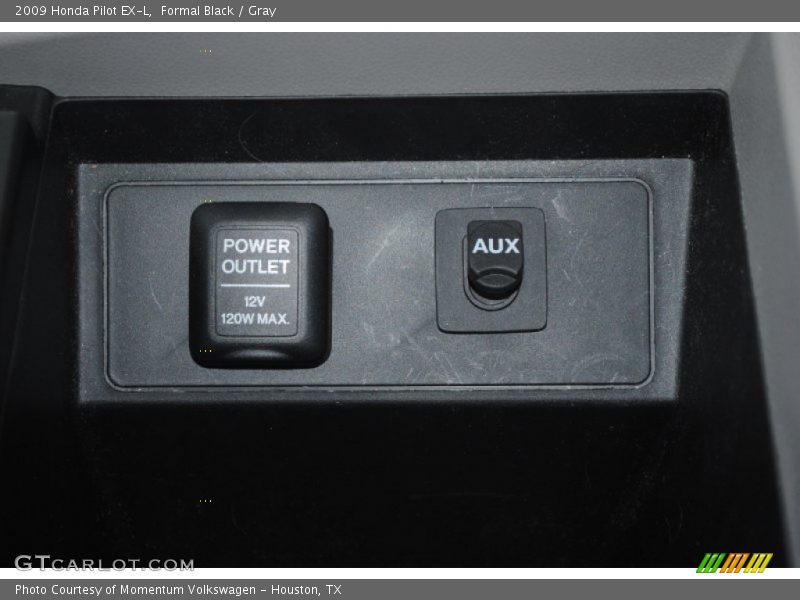 Formal Black / Gray 2009 Honda Pilot EX-L