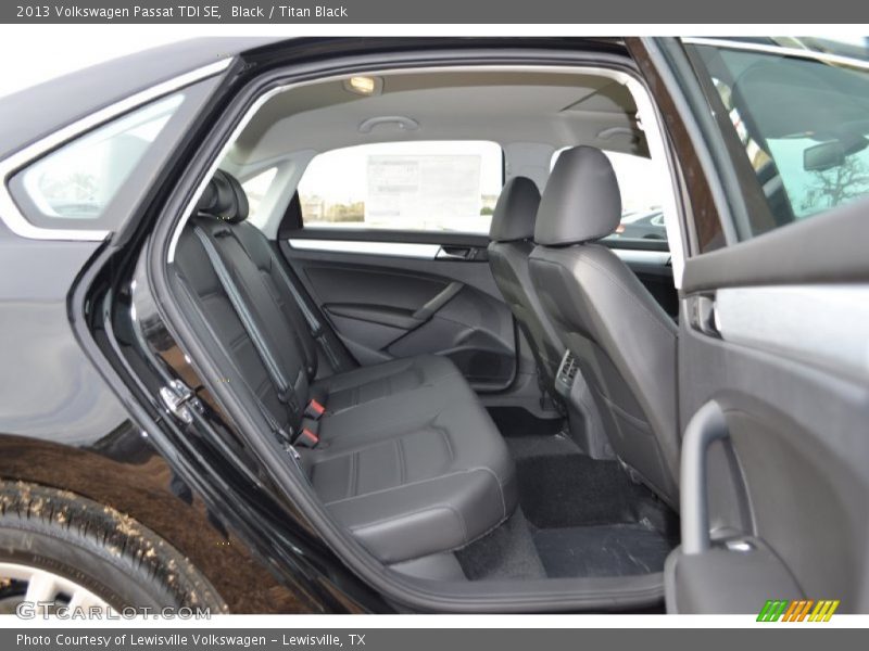 Black / Titan Black 2013 Volkswagen Passat TDI SE