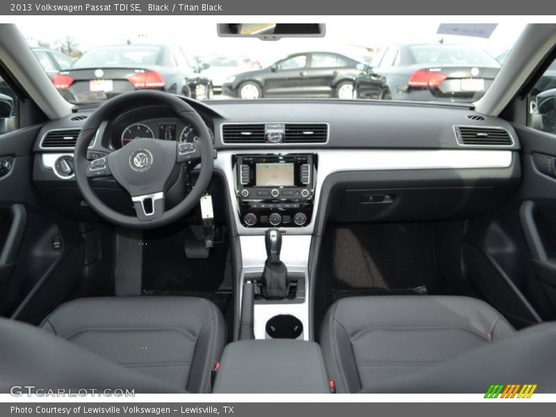 Black / Titan Black 2013 Volkswagen Passat TDI SE