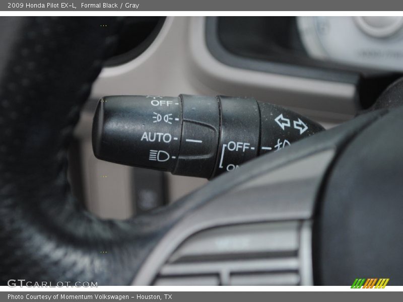 Formal Black / Gray 2009 Honda Pilot EX-L