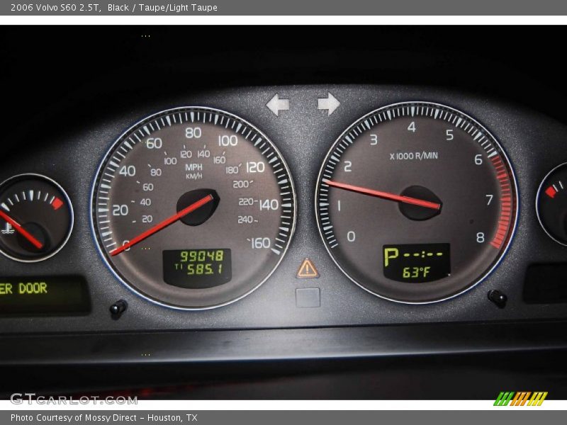  2006 S60 2.5T 2.5T Gauges