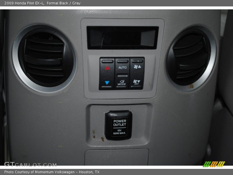 Formal Black / Gray 2009 Honda Pilot EX-L