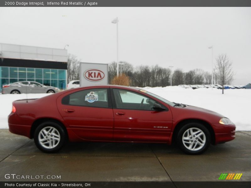 Inferno Red Metallic / Agate 2000 Dodge Intrepid