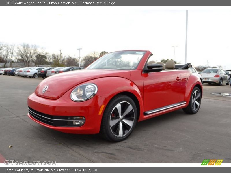 Front 3/4 View of 2013 Beetle Turbo Convertible