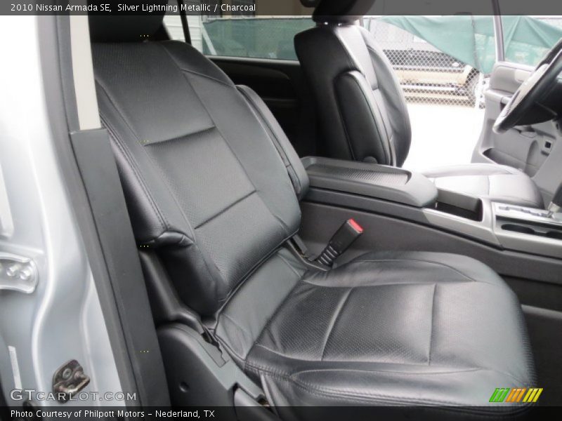 Silver Lightning Metallic / Charcoal 2010 Nissan Armada SE