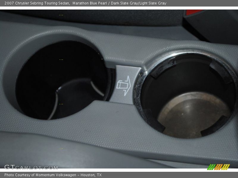 Marathon Blue Pearl / Dark Slate Gray/Light Slate Gray 2007 Chrysler Sebring Touring Sedan