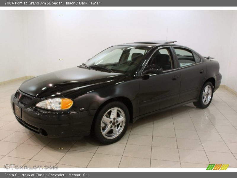 Black / Dark Pewter 2004 Pontiac Grand Am SE Sedan