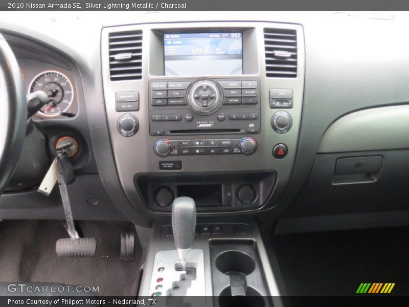 Silver Lightning Metallic / Charcoal 2010 Nissan Armada SE
