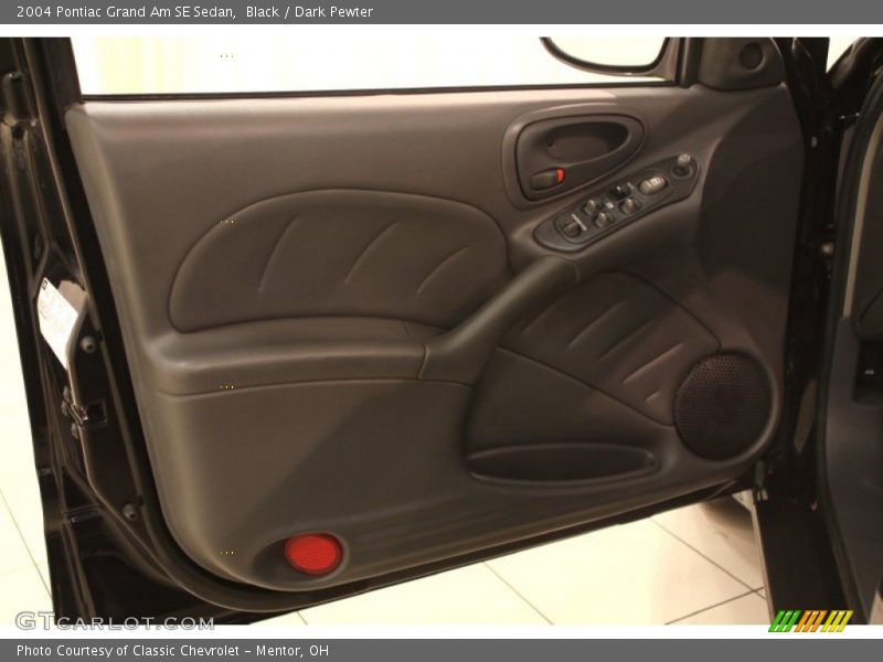 Black / Dark Pewter 2004 Pontiac Grand Am SE Sedan