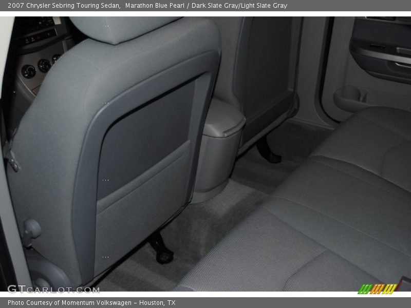 Marathon Blue Pearl / Dark Slate Gray/Light Slate Gray 2007 Chrysler Sebring Touring Sedan