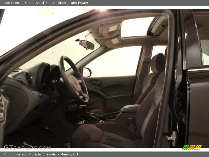 Black / Dark Pewter 2004 Pontiac Grand Am SE Sedan