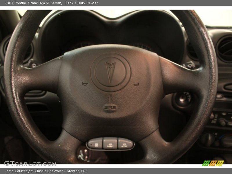 Black / Dark Pewter 2004 Pontiac Grand Am SE Sedan