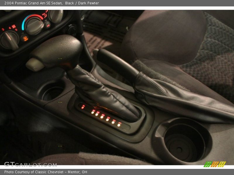 Black / Dark Pewter 2004 Pontiac Grand Am SE Sedan