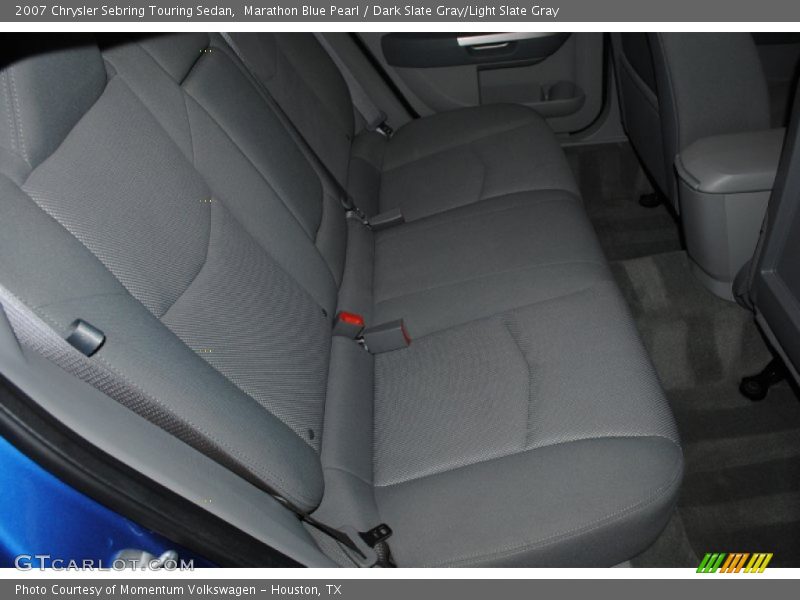 Marathon Blue Pearl / Dark Slate Gray/Light Slate Gray 2007 Chrysler Sebring Touring Sedan