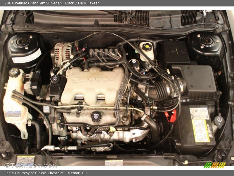 Black / Dark Pewter 2004 Pontiac Grand Am SE Sedan