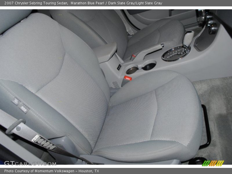 Marathon Blue Pearl / Dark Slate Gray/Light Slate Gray 2007 Chrysler Sebring Touring Sedan