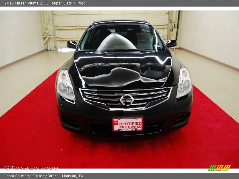 Super Black / Frost 2012 Nissan Altima 2.5 S