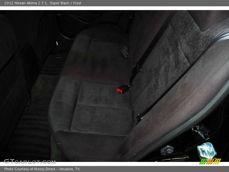 Super Black / Frost 2012 Nissan Altima 2.5 S