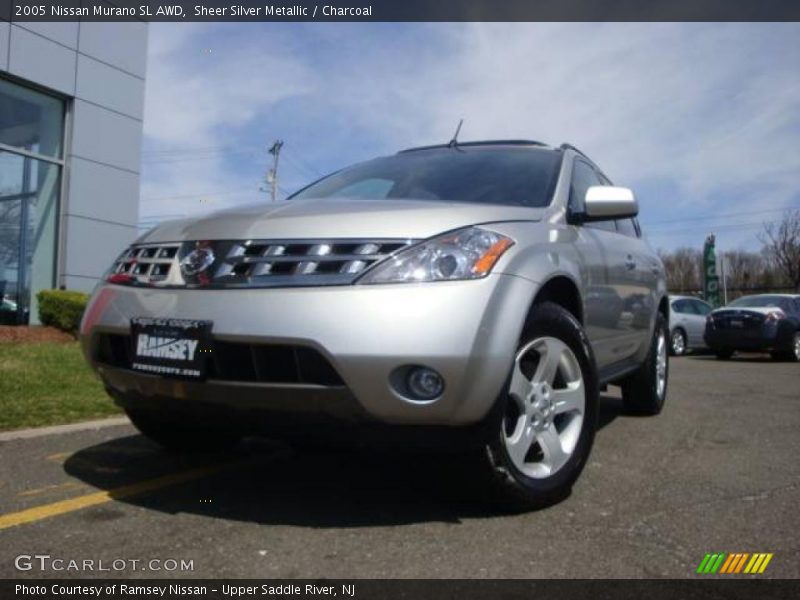 Sheer Silver Metallic / Charcoal 2005 Nissan Murano SL AWD