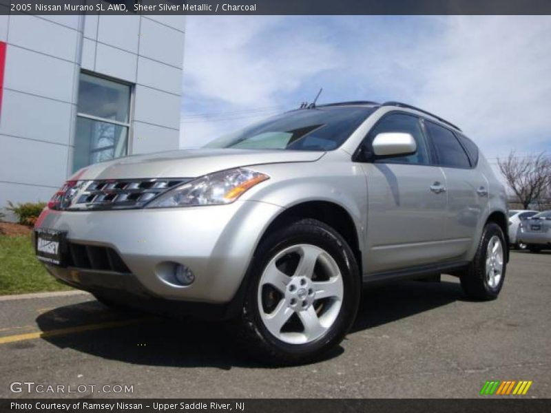 Sheer Silver Metallic / Charcoal 2005 Nissan Murano SL AWD