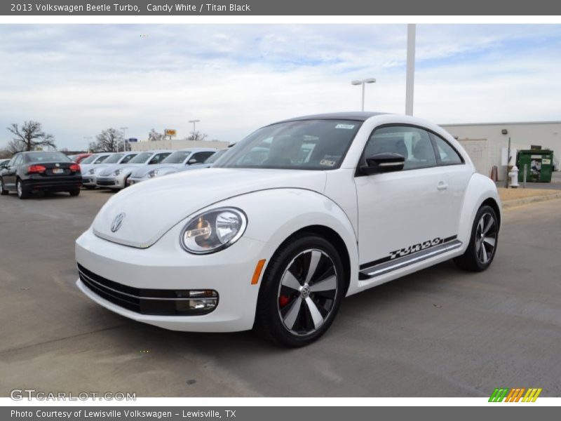 Candy White / Titan Black 2013 Volkswagen Beetle Turbo