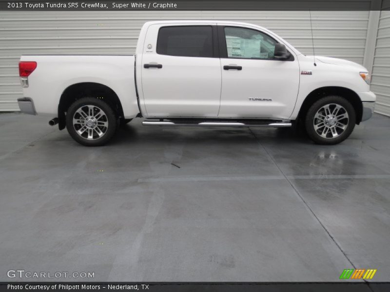 Super White / Graphite 2013 Toyota Tundra SR5 CrewMax
